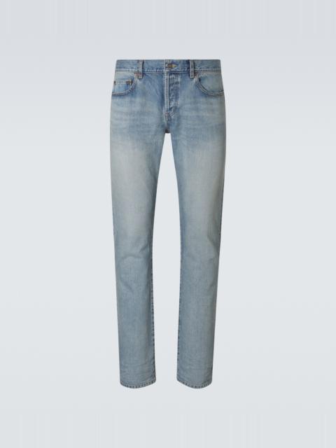 Faded slim jeans