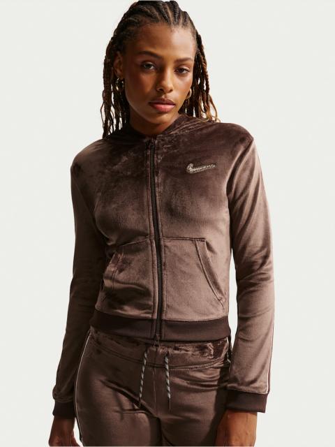 Nike Sportswear Women's Full-Zip Long-Sleeve Hooded Top