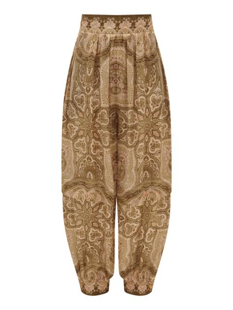 LUNA SATIN HAREM PANT