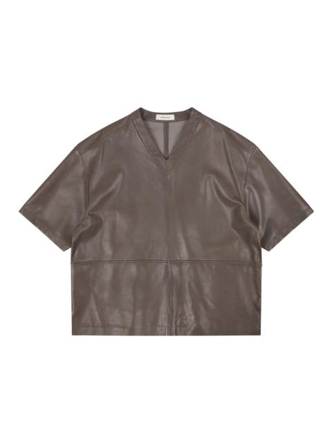 LEATHER TOP LODEN