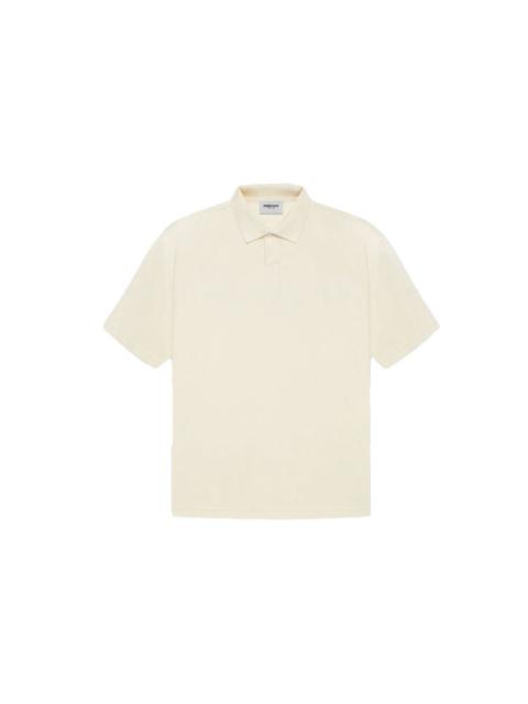 Fear of God Essentials SS21 Polo Shirt 'Buttercream' FOG-SS21-552