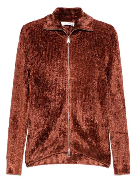 velvet cardigan