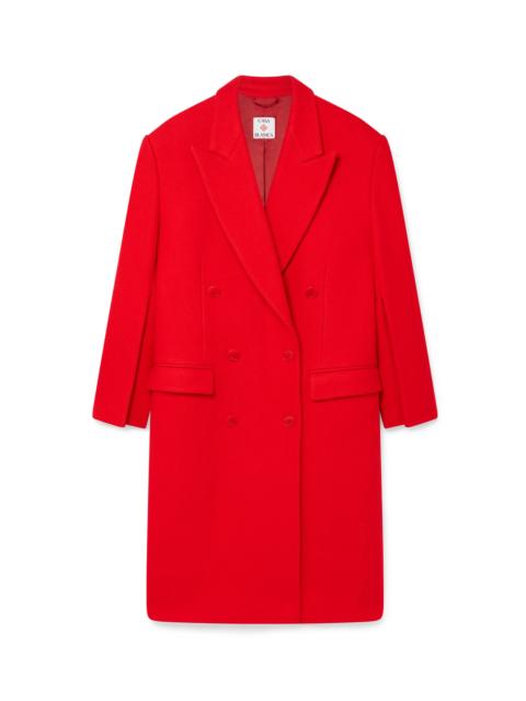 Boiled Wool Overcoat | Casablanca Paris