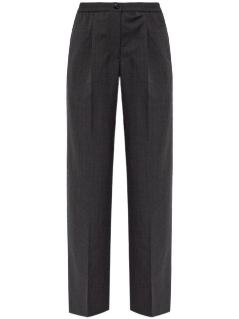 straight-leg trousers