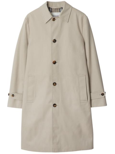 cotton-blend coat