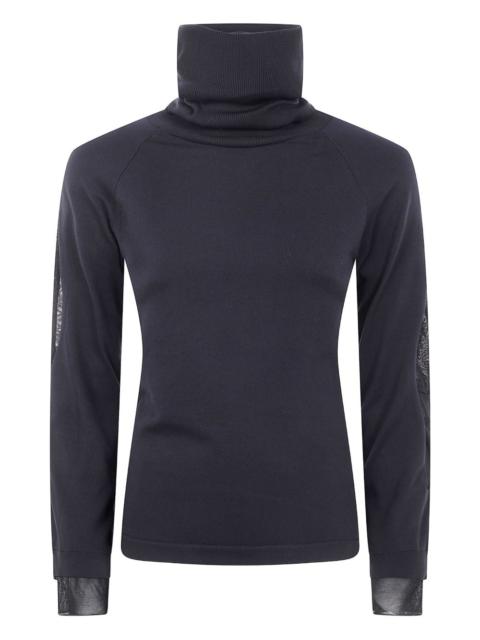 turtleneck long-sleeve top