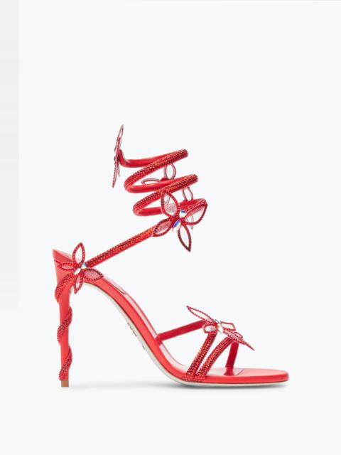 Margot Red Butterfly Sandal 105