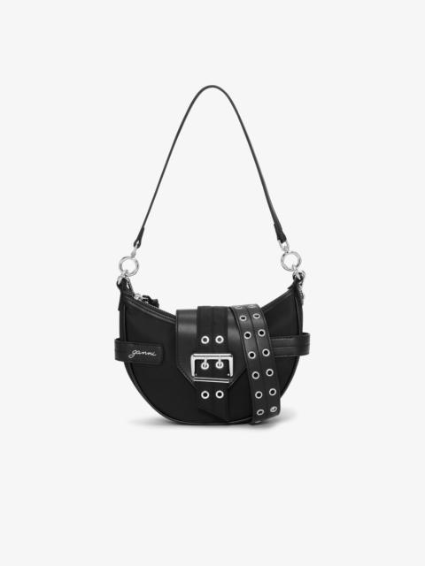 BLACK SMALL BUCKY CROSSBODY BAG