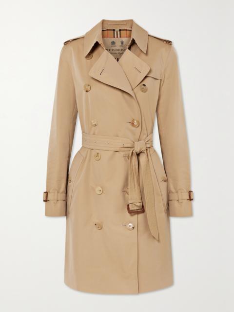 Kensington Organic Cotton-gabardine Trench Coat