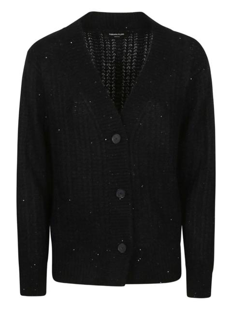 sequin-embellished cardigan