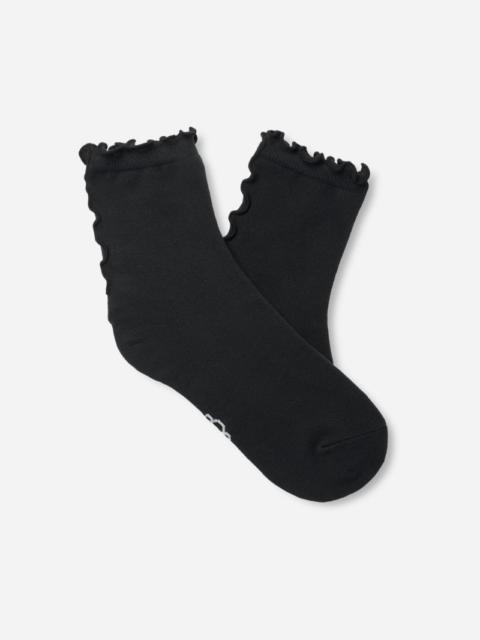 ® Women's Karsyn Lettuce Edge Quarter II Cotton in Black