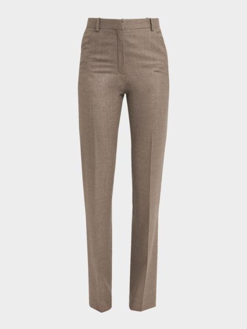 Sawyer Wool Straight-Leg Trousers