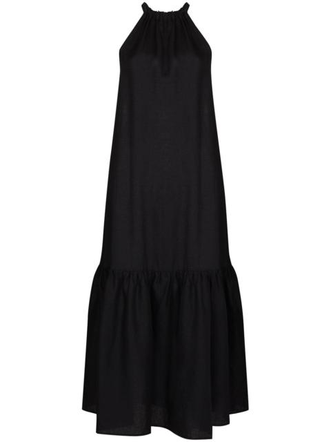 Ibiza halterneck maxi dress