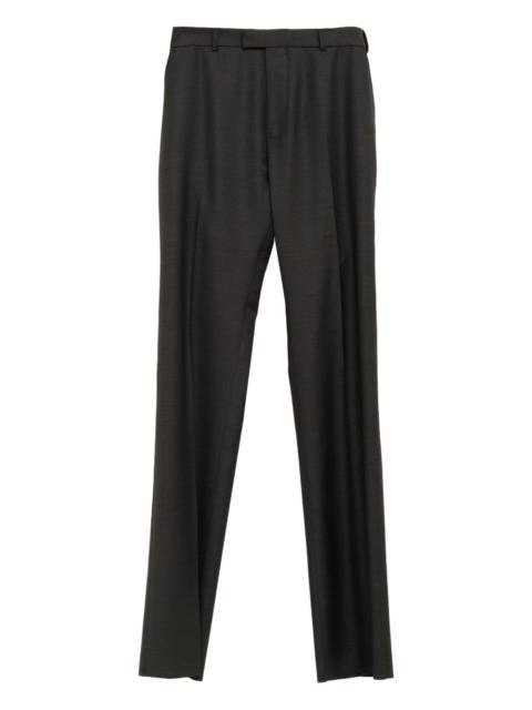 Jockstrap tailored pleat trousers