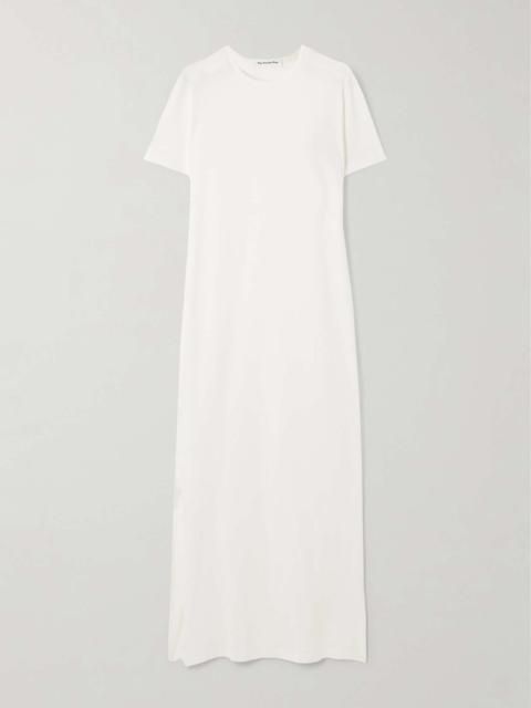 Maya cotton-jersey maxi T-shirt dress