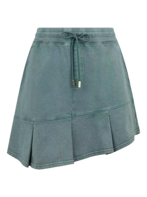 pleated miniskirt