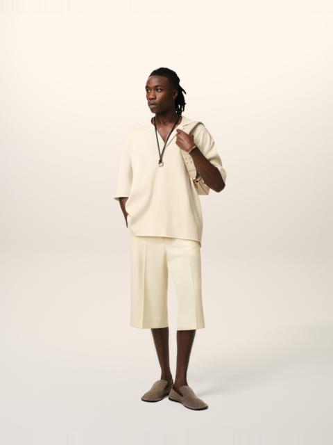 BEIGE SHORT SLEEVE POLO