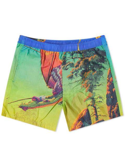 Valentino x Roger Dean Dragon at Home Swim Short
