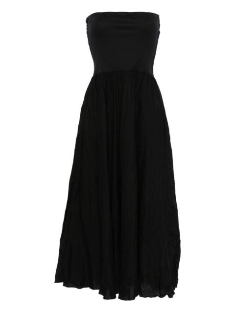 panelled maxi skirt