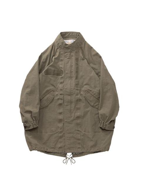 SIX-FIVE FISHTAIL PARKA 3L DMGD OLIVE
