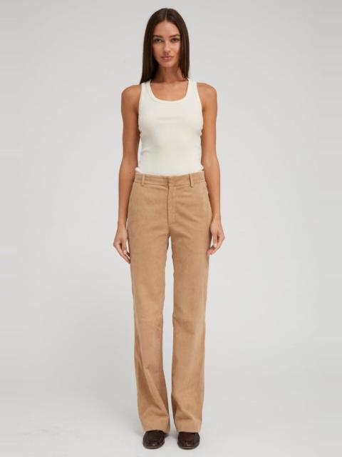 SAND SUEDE CLASSIC TROUSERS