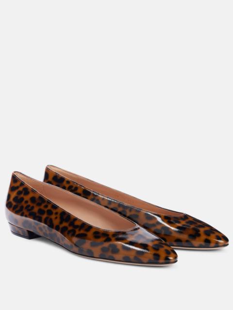 Amelia patent leather ballet flats