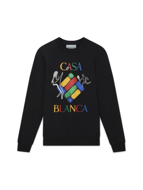 Players Diamond Sweatshirt | Casablanca Paris