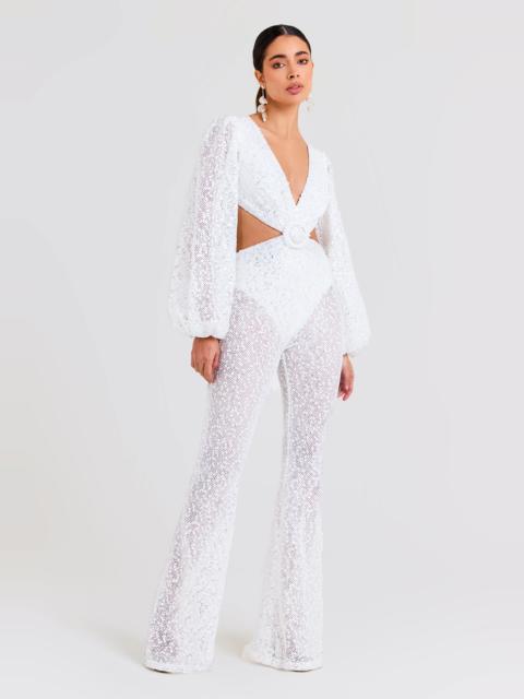 Madison White Jumpsuit