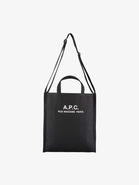 RECOVERY SHOPPING BAG - STONEWASHED COTTON CANVAS - A.P.C. ACCESSORIES