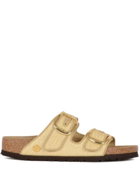 Birkenstock Arizona Big Buckle Raffia Sandals