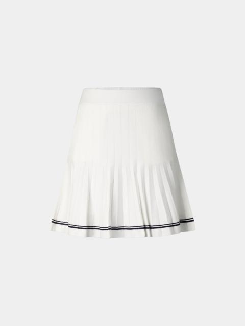Myra knitted skirt in White
