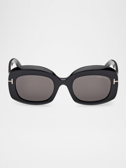 Carmen Round Acetate Sunglasses