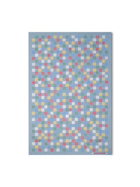 LV Vers Damier Denim Stole