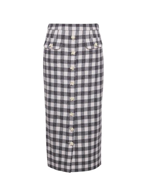 Faye Skirt
Sleek, Structured, and Subtly Statement-Making