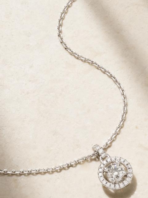 Aura 18-karat White Gold Diamond Necklace