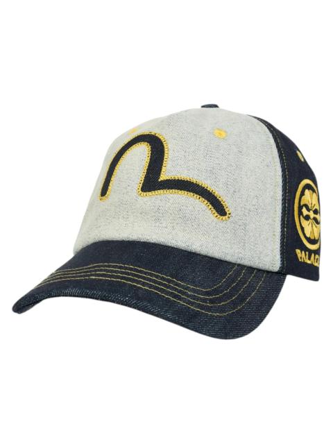 Palace x Evisu Snapback Reverse Indigo