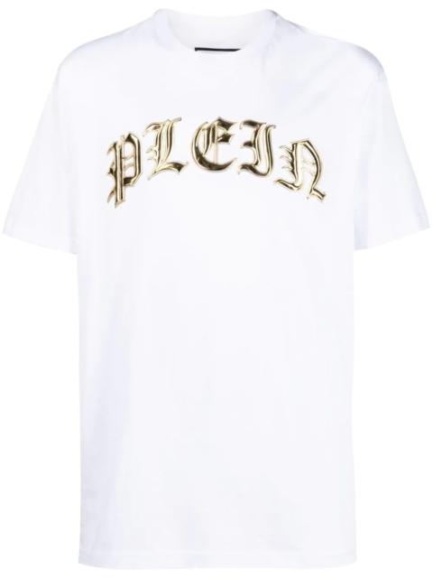 logo-appliqué cotton T-shirt