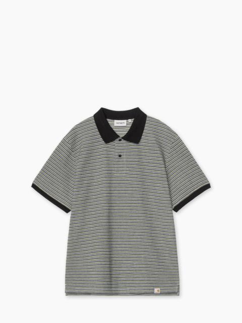 CARHARTT WIP S/S DION POLO DION STRIPE/ICARIA