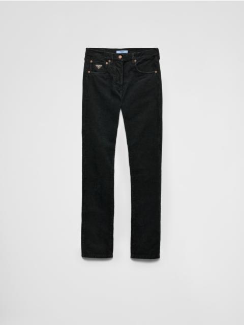 Five-pocket corduroy jeans