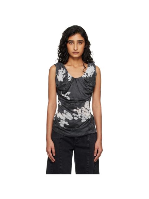 Gray Devore Jersey Ginnie Jersey Top