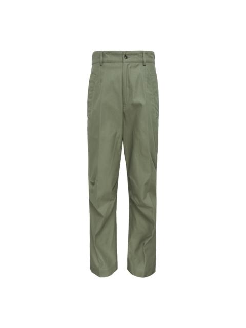 Regular Fit Pleated Pants
