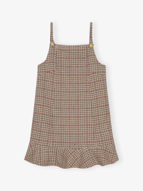 CHECK MINI DRESS