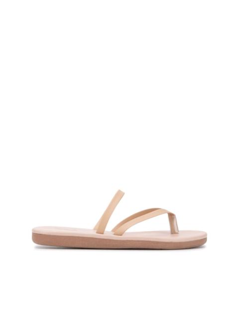 leather thong flip flops