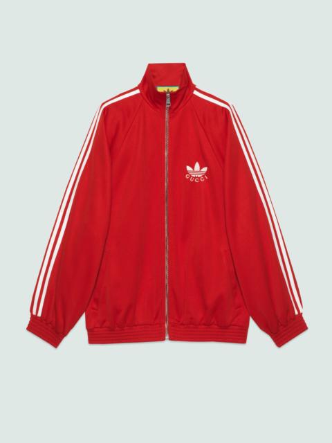adidas x Gucci cotton jersey zip jacket