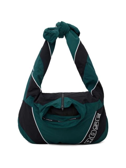 Green & Black Track Jacket Tote