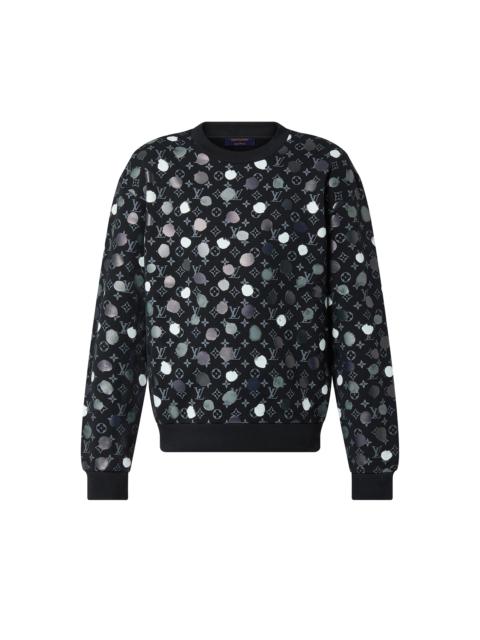 LV x YK Painted Dots Printed Crewneck