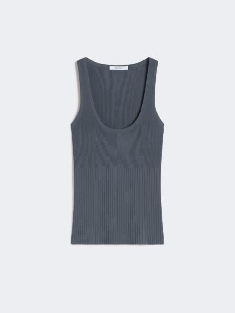 Viscose-blend yarn top - DARK GREY