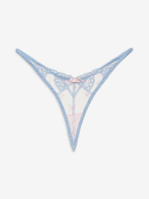 Dainty Doily Thong Panty