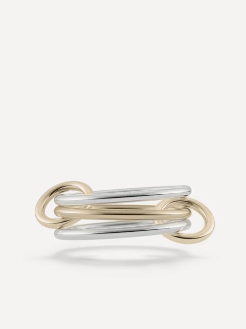 Mixed Metal Solarium Ring