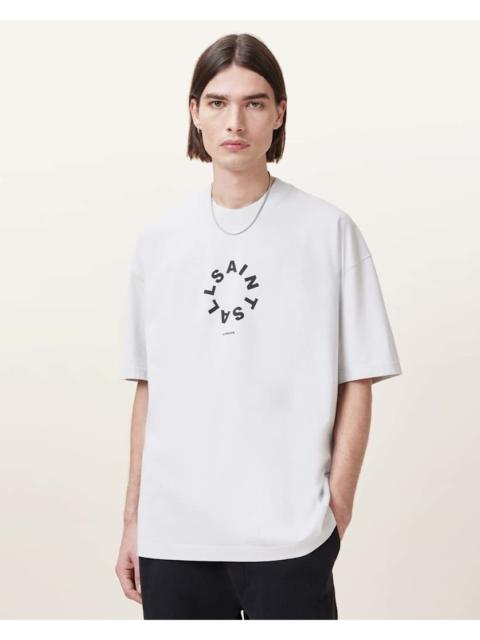 TIERRA OVERSIZED CREW NECK LOGO T-SHIRT